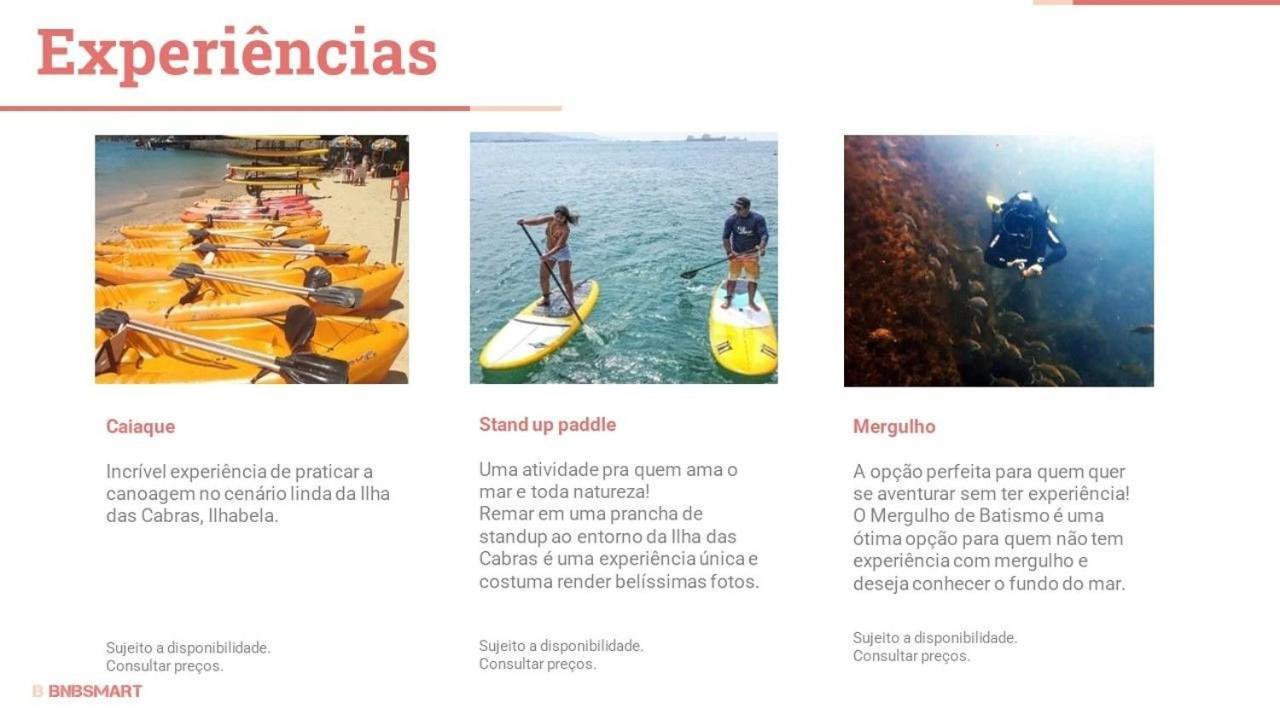 Chales Ilhabela Esmeralda Eksteriør billede
